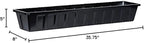 Root & Vessel Poly-Pro Plastic Flower Box Planter - Image 6