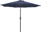 JEAREY 9FT Outdoor Patio Umbrella Outdoor Table Umbrella by JEAREYOutdoorsCollection
