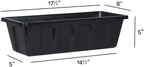 Root & Vessel Poly-Pro Plastic Flower Box Planter - Image 2