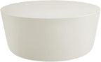 Modway Brion 34 Inch Round Concrete Coffee Table – Indoor/Outdoor Tapered by Modway