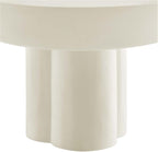 Modway EEI-6760-WHI Caspian Round Concrete Coffee Table - Image 6