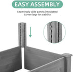Over Ground 96x28x10 inch Raised Garden Bed, Large Wood Planter Box - Image 8