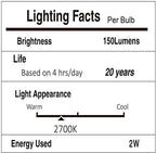 Svater 48 FT Outdoor String Lights 2W, Commercial Grade Patio Light - Image 7