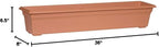 Novelty 16365 Countryside Flower Box Planter, Terracotta - Image 6