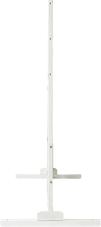 Oakland Living 6 ft. X 4 ft. White Freestanding Metal Privacy Screen Room - Image 8