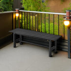 Giantex 2-Person Outdoor Bench Seat - Image 6