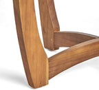Christopher Knight Home Zed 3 Pieces Outdoor Dining Set, Acacia Wood Dining - Image 12