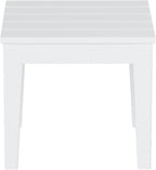 WestinTrends Ashore Outdoor Patio Modern Adirondack Side Table by WestinTrends