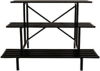 Zhongma 3 Tier Sturdy Metal Plant Stand, L45.67 x W26 x H23.6 inch, Heavy Duty - Image 3
