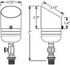 VOLT Fat Boy 12V Brass Outdoor Spotlight - Image 7