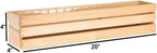 20" Rectangular Rustic Wood Planter - Image 7