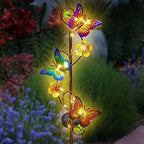 NAN ZAI NAN FANG Butterfly Solar Stake Lights, Waterproof, - Image 2