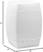 Safavieh Villa Glazed Ceramic Decorative Garden Stool - Image 2
