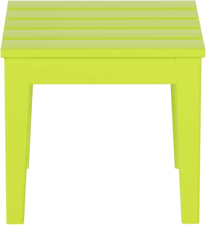 WestinTrends Ashore Outdoor Patio Modern Adirondack Side Table - Image 4