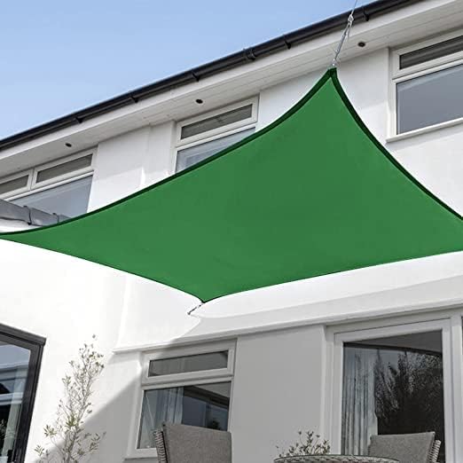 KANAGAWA 14'X24' Dark Green Custom Size Sun Shade Sail Rectangle UV Block by KANAGAWA