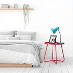 danpinera Outdoor Side Tables, Weather Resistant Steel Patio Side Table - Image 9