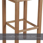 Grand patio 2 Piece Outdoor Tropical Paradise Tiki Bars Stools, Phuket Islander - Image 3
