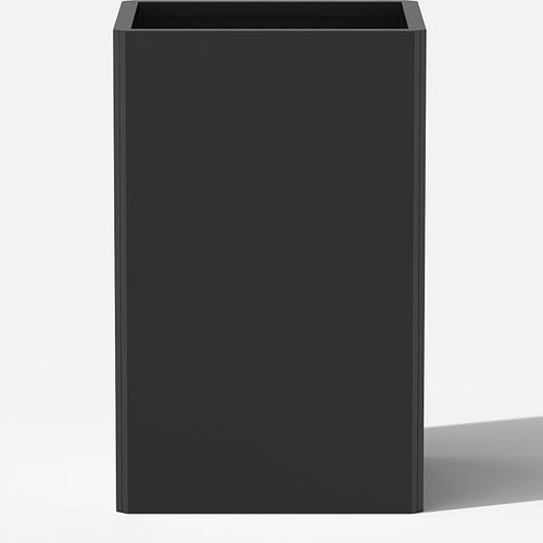 26" Tall Planters, Outdoor＆Indoor Black Planter Pots, Durable All-Weather Use by GradenHomeD%C3%A9corProducts