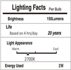 Svater 96 FT Outdoor String Lights 2W, Patio Light - Image 7