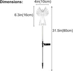 Solar Angel Lights Outdoor Decor - Image 2