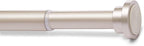 Amazon Basics No Drill Adjustable Indoor Outdoor Tension Curtain Rod, 54-90" - Image 4