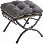 15" Foldable Foot Stool Ottoman - Image 10