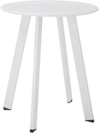 Outdoor Patio Coffee Table Set of 2, Weather Resistant End Table, Round Nesting - Image 7