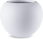 13.5 H x 17" Dia Round Fiberstone Planter by Unknown