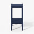 WestinTrends Malibu 36" Outdoor Adirondack HDPE 2-Tier Patio Side Table by WestinTrends