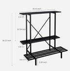 Zhongma 3 Tier Plant Stand Space-Saving Heavy Duty Plant Holder - Image 6