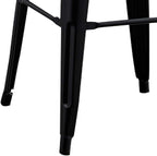 AC Pacific 30” Metal Backless Barstool Set of 2 – Country Rustic Style - Image 8