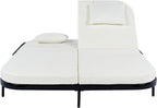 Merax Outdoor Daybed, Patio Rattan Daybed - Image 2