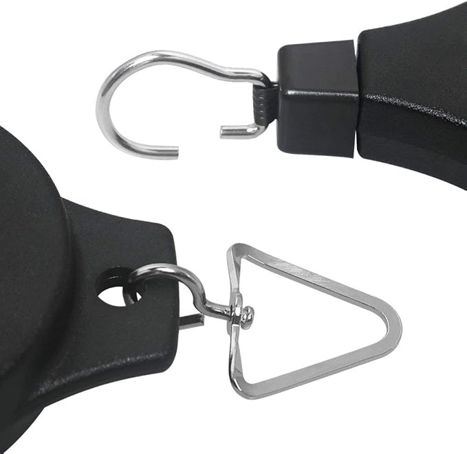 Pack Plant Hook Pulley, Retractable Plant Hanger Easy Reach Hanging Flower - Image 3