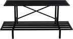 Zhongma 2 Tier Sturdy Metal Plant Stand Heavy Duty Plant Holder by Zhongma