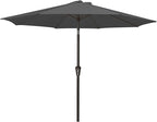 MEWAY 9ft Patio Umbrella Outdoor Table Umbrellas by MEWAY