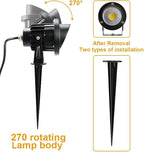 Romwish 120V LED Landscape Spotlights, 10W Outdoor Spotlights - Image 4