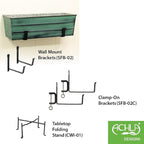 Achla Designs Galvanized Window Flower Box Planter-Green-Medium - Image 3