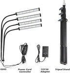 GHodec Grow Light with Stand, 200W 6000K Full Spectrum Gooseneck Floor Plant - Image 7