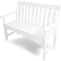 POLYWOOD GNB48WH Vineyard 48" Bench by POLYWOOD
