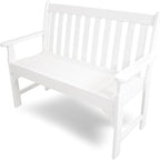POLYWOOD GNB48WH Vineyard 48" Bench by POLYWOOD