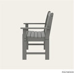 POLYWOOD Vineyard 60" Bench - Image 6