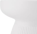 Christopher Knight Home Luce Round Side Table, Outdoor Concrete End Table - Image 9