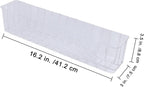 10 Pcs Plastic Planter Liners Clear Rectangular Plastic Liners - Image 2