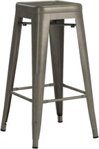 Yaheetech 30 Inch Metal Bar Stools Set of 4, Bar Height Backless Bartools - Image 4