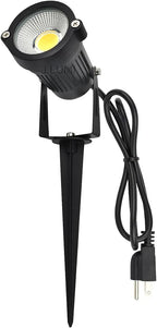 GSS6005 Plug in Spotlight Outdoor, 5W LED Landscape Spotlight 120V, 3000K Warm by JAYLUMI