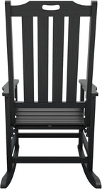 Oversized Rocking Chair Set of 4, Outdoor Rocking Chair - Image 6