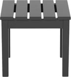 WestinTrends Ashore Outdoor Patio Modern Adirondack Side Table - Image 5