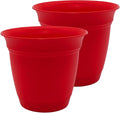 The HC Companies 10 Inch Eclipse Round Planter Pots by TheHCCompanies