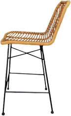 First of a Kind 36" Rattan Counter Stool - Image 4