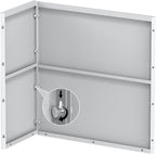 Tall Planters -24X12X24 inch Galvanized Steel Planter Box - Image 5